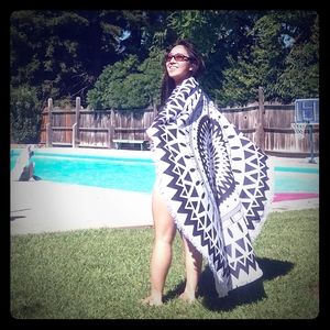 NEW Round Beach Towels (multiple available)